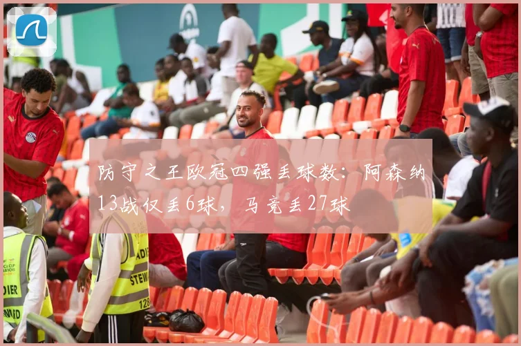 防守之王欧冠四强丢球数：阿森纳13战仅丢6球，马竞丢27球