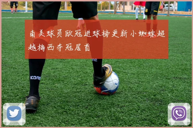 南美球员欧冠进球榜更新小蜘蛛超越梅西夺冠居首