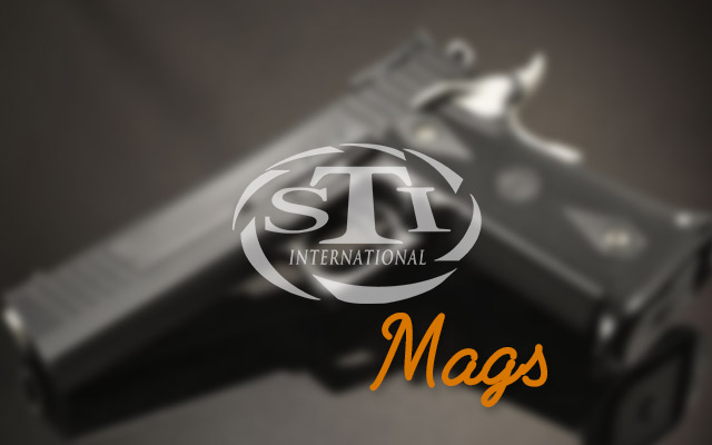 STI 1911 w. Rail magazines